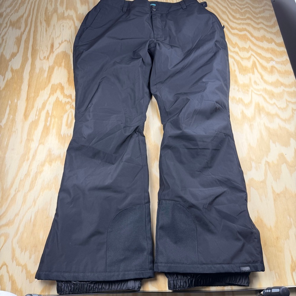 Roxy DryFlight 10K Women XL Black Snow Pants Insulated Ski Snowboard Waterproof
